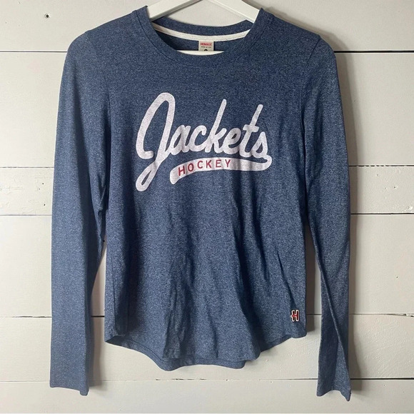 Homage Columbus Blue Jackets Hockey long sleeve T-shirt Size Small - Picture 1 of 5